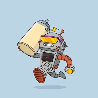 Hungry Robot Chicken Club #216