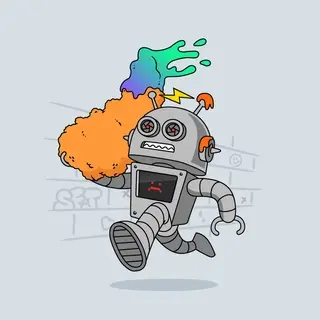 Hungry Robot Chicken Club #1925