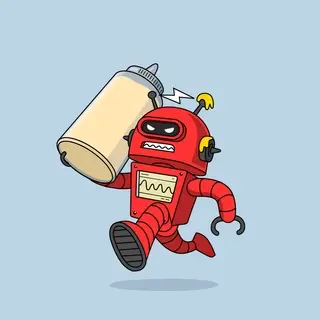 Hungry Robot Chicken Club #768