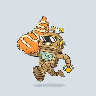 Hungry Robot Chicken Club #794