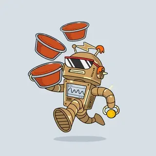 Hungry Robot Chicken Club #1884