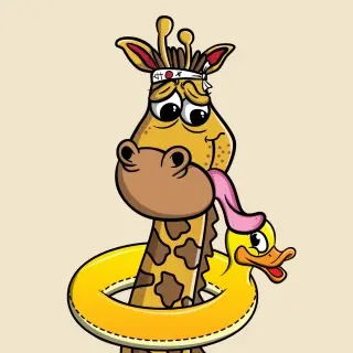 Goofy Giraffes #2690