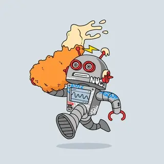 Hungry Robot Chicken Club #351
