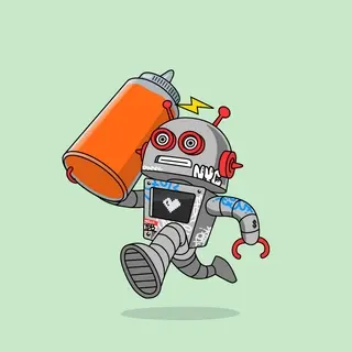 Hungry Robot Chicken Club #783