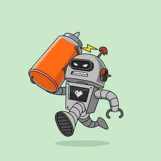 Hungry Robot Chicken Club #1966