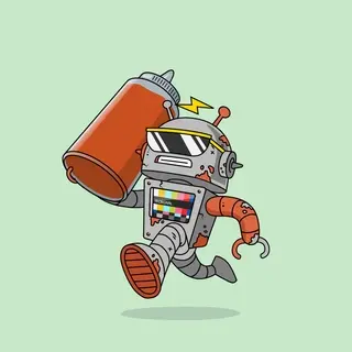 Hungry Robot Chicken Club #587
