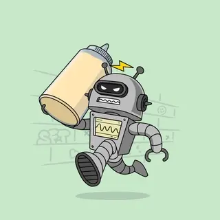 Hungry Robot Chicken Club #342
