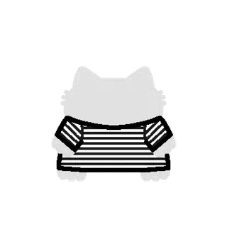 striped tee bnw