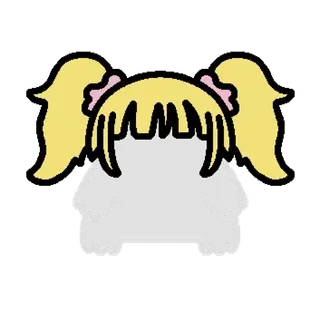 pig tails blonde