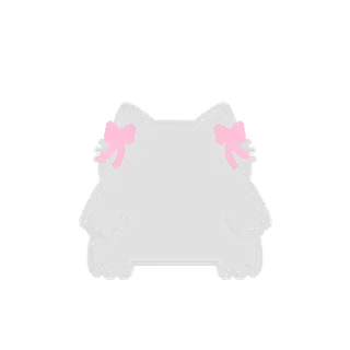 bows light pink