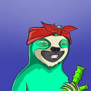 Stoned Sloth V2 #422